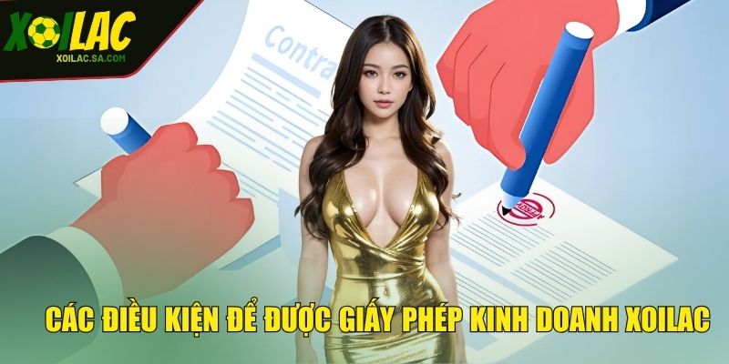Giấy Phép Kinh Doanh XOILAC - Minh Chứng Của Sự Uy Tín 3 Các điều kiện để được giấy phép kinh doanh XOILAC