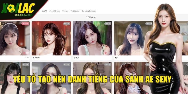 Khám Phá Sảnh AE Sexy Casino - Trải Nghiệm Giải Trí Đỉnh Cao 3 Kho game đa dạng chính là một trong những yếu tố giúp AE chiếm lĩnh thị trường